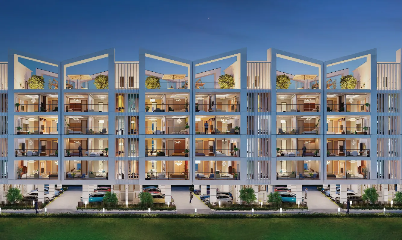 3 BHK spacious and opulent apartments